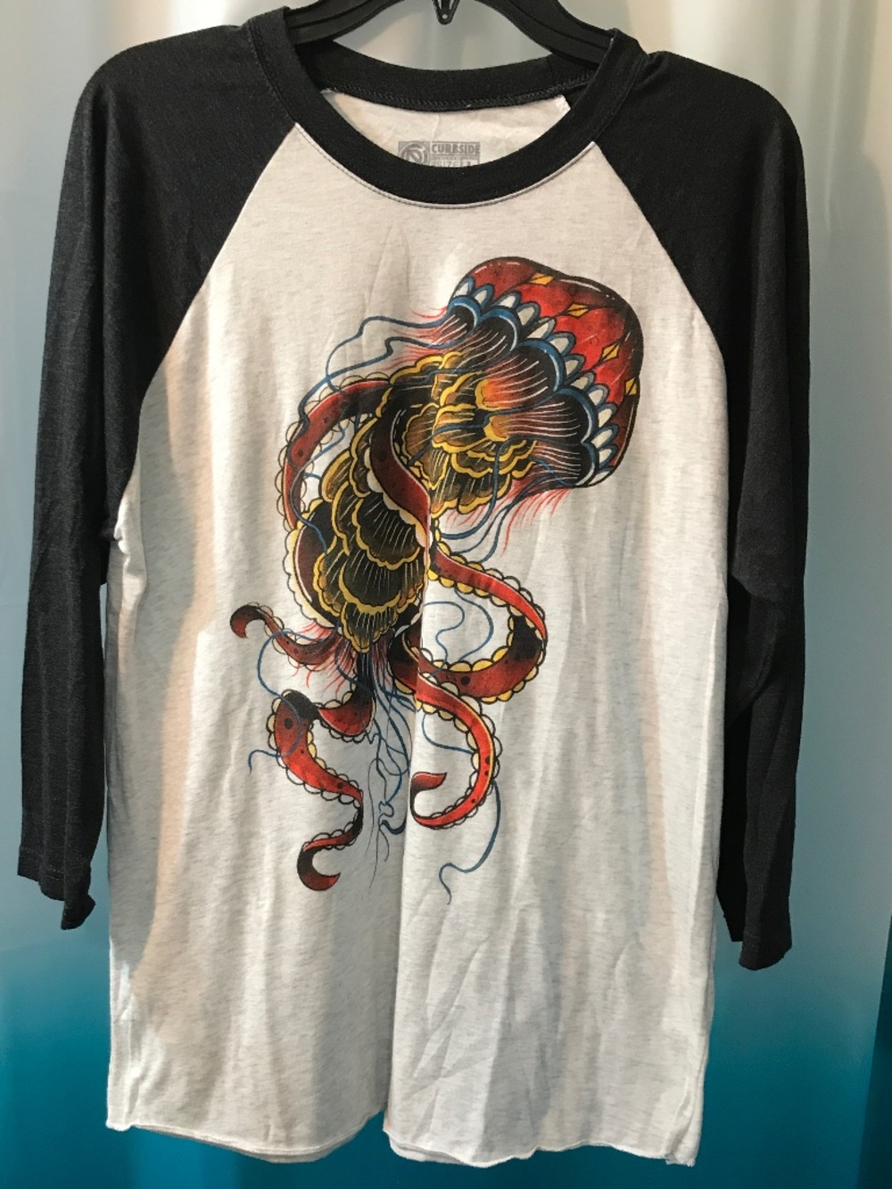 Jellyfish Baseball Jersey - size Large - Unisex